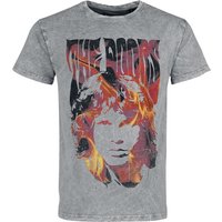 The Doors &ndash; The Doors Jim On Fire T-shirt grey