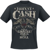 Johnny Cash &ndash; Johnny Cash Original Country Rock n Roll T-shirt black