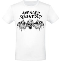 Avenged Sevenfold &ndash; Avenged Sevenfold Bat T-shirt white
