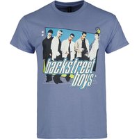 Backstreet Boys &ndash; Backstreet Boys 90's Pop Grid T-shirt lilac
