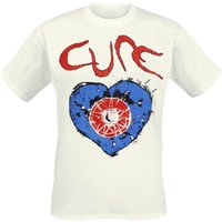The Cure &ndash; The Cure Heart T-shirt white