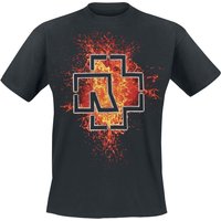 Rammstein &ndash; Rammstein Lava Logo T-shirt black