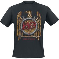 Slayer &ndash; Slayer Seasons Gold Eagle T-shirt black