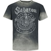 Sabaton &ndash; Sabaton Valor Courage Honor T-shirt charcoal