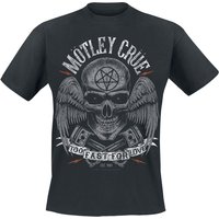 Mötley Crüe &ndash; Mötley Crüe Too Fast For Love Skully T-shirt black