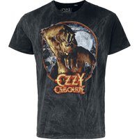 Ozzy Osbourne &ndash; Ozzy Osbourne Logo Bark T-shirt anthracite