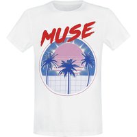 Muse &ndash; Muse Spring Palm Euro Tour T-shirt white