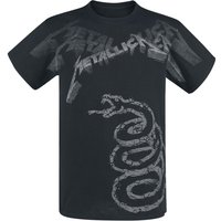 Metallica &ndash; Metallica Black Album Faded T-shirt black