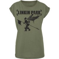 Linkin Park &ndash; Linkin Park Hybrid Theory T-shirt olive