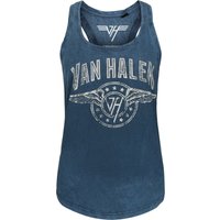Van Halen &ndash; Van Halen Wings Logo Top navy