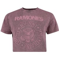 Ramones &ndash; Ramones Crest T-shirt purple