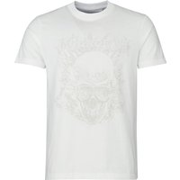 Megadeth &ndash; Megadeth Vic & Flames T-shirt white