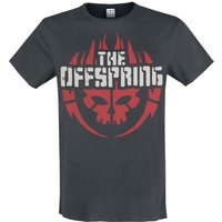 The Offspring &ndash; The Offspring Amplified Collection - Skull Logo T-shirt charcoal
