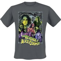 Alice Cooper &ndash; Alice Cooper Revenge Splatter T-shirt charcoal