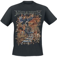 Megadeth &ndash; Megadeth Youthanasia 1995 - Reaper Train T-shirt black