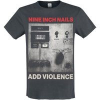 Nine Inch Nails &ndash; Nine Inch Nails Amplified Collection - Add Violence T-shirt charcoal
