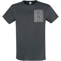 Joy Division &ndash; Joy Division Amplified Collection - Pulsar Pocket Tracklist T-shirt charcoal