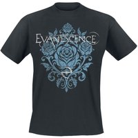 Evanescence &ndash; Evanescence Blue Rose T-shirt black