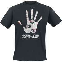 System of a Down &ndash; System Of A Down Hand Eye T-shirt black