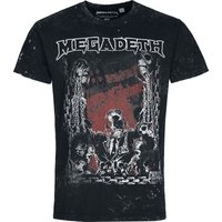 Megadeth &ndash; Megadeth Chains T-shirt black grey