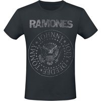 Ramones &ndash; Ramones Hey Ho Let's Go - Heavyweight T-shirt black
