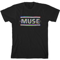 Muse &ndash; Muse TV Static T-shirt black