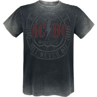 AC/DC &ndash; AC/DC Rock & Roll - Will Never Die T-shirt dark grey