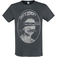 Sex Pistols &ndash; Sex Pistols Amplified Collection - Queens T-shirt charcoal