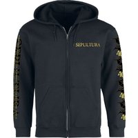Sepultura &ndash; Sepultura Diskography Hoodie Jacket black