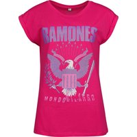 Ramones &ndash; Ramones Eagle Crystals T-shirt pink
