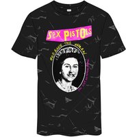 Sex Pistols &ndash; Sex Pistols Amplified Collection - God Save The Queen Logo T-shirt multicolour