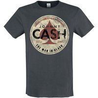 Johnny Cash &ndash; Johnny Cash Amplified Collection - The Man In Black T-shirt charcoal