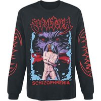 Sepultura &ndash; Sepultura Schizophrenia Long-sleeved Top black