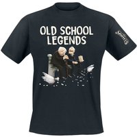 The Muppets &ndash; The Muppets Statler und Waldorf - Old School Legends T-shirt black