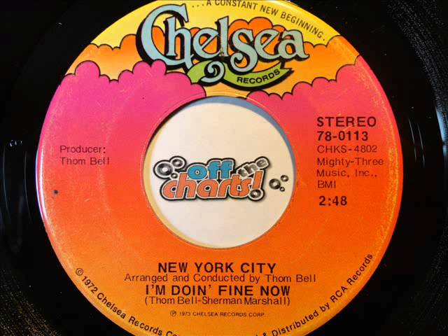 I'm Doin' Fine Now ■ 45 RPM 1973 ■ OffTheCharts365