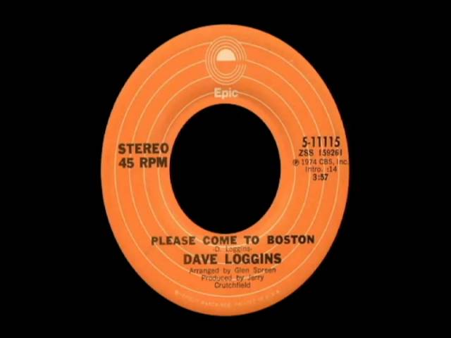 Dave Loggins - Please Come To Boston