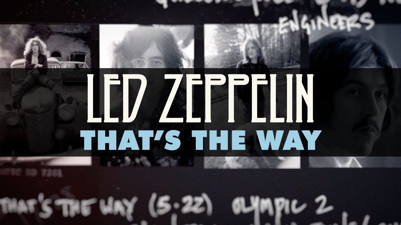 That's the Way — Original (1970)
